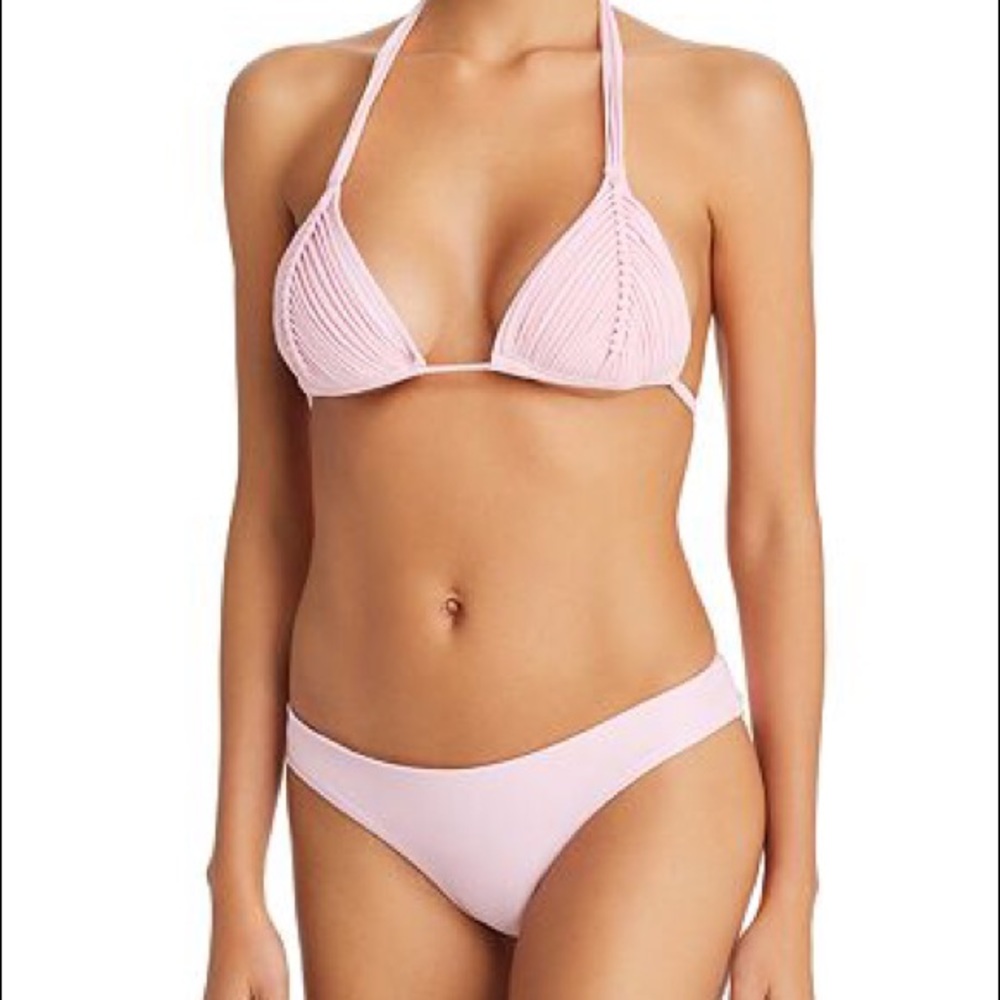 PilyQ Isla Bikini top pink